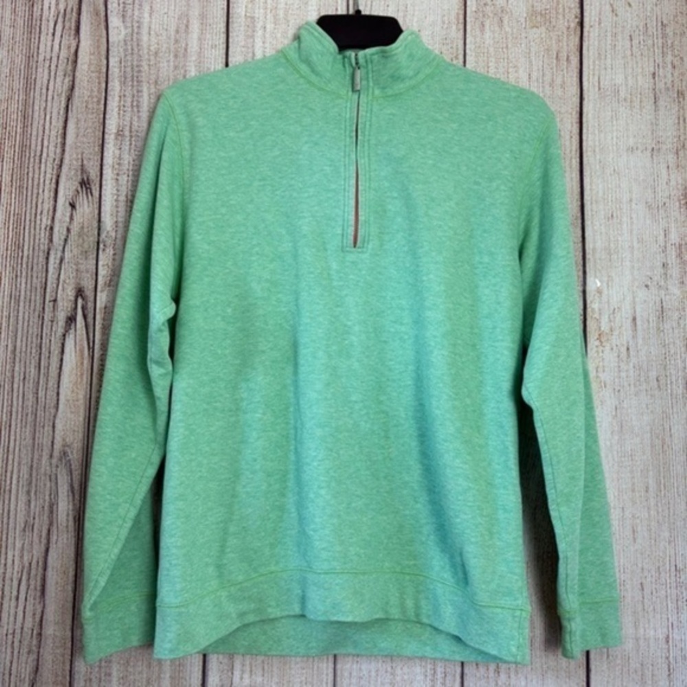 Orvis Mens 1/4 Zip Pullover Sweatshirt size Medium